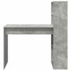 Concrete Grey Desk 113 X 54 X 120 Cm Particleboard
