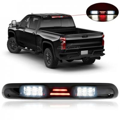 For Chevy Silverado GMC Sierra 07~13 Black LED 3RD Third Brake Light Cargo Lamp.