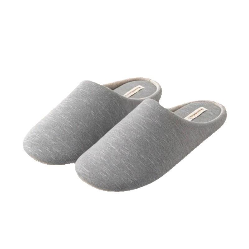 2025 Japanese-Style Silent Velvet-Lined Cotton Slippers for Men & Women: Non-Slip, Soft Sole, Ideal for Wood Floors