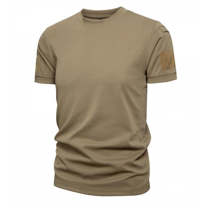 Physical Training Clothes Short-sleeved Men's Quick-dry Round-collar Sports Running Military T-shirt