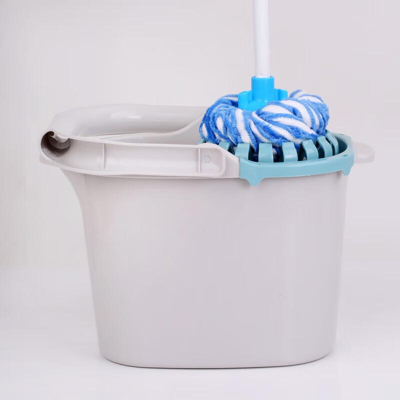 Meiliya Hand-Press Sponge Mop with Bucket and Wringer