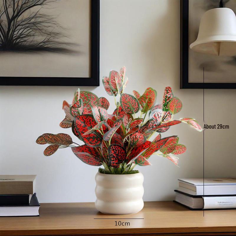 Nordic Style Artificial Potted Plants for Indoor Decor: Perfect for Living Rooms, Offices, and Desktops