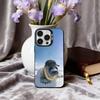 S-Seal F-Funny C-Cute Phone Case For iPhone17,16,15,14,13,12,11 Plus,Pro Max Black Candy Silver Plated Cover