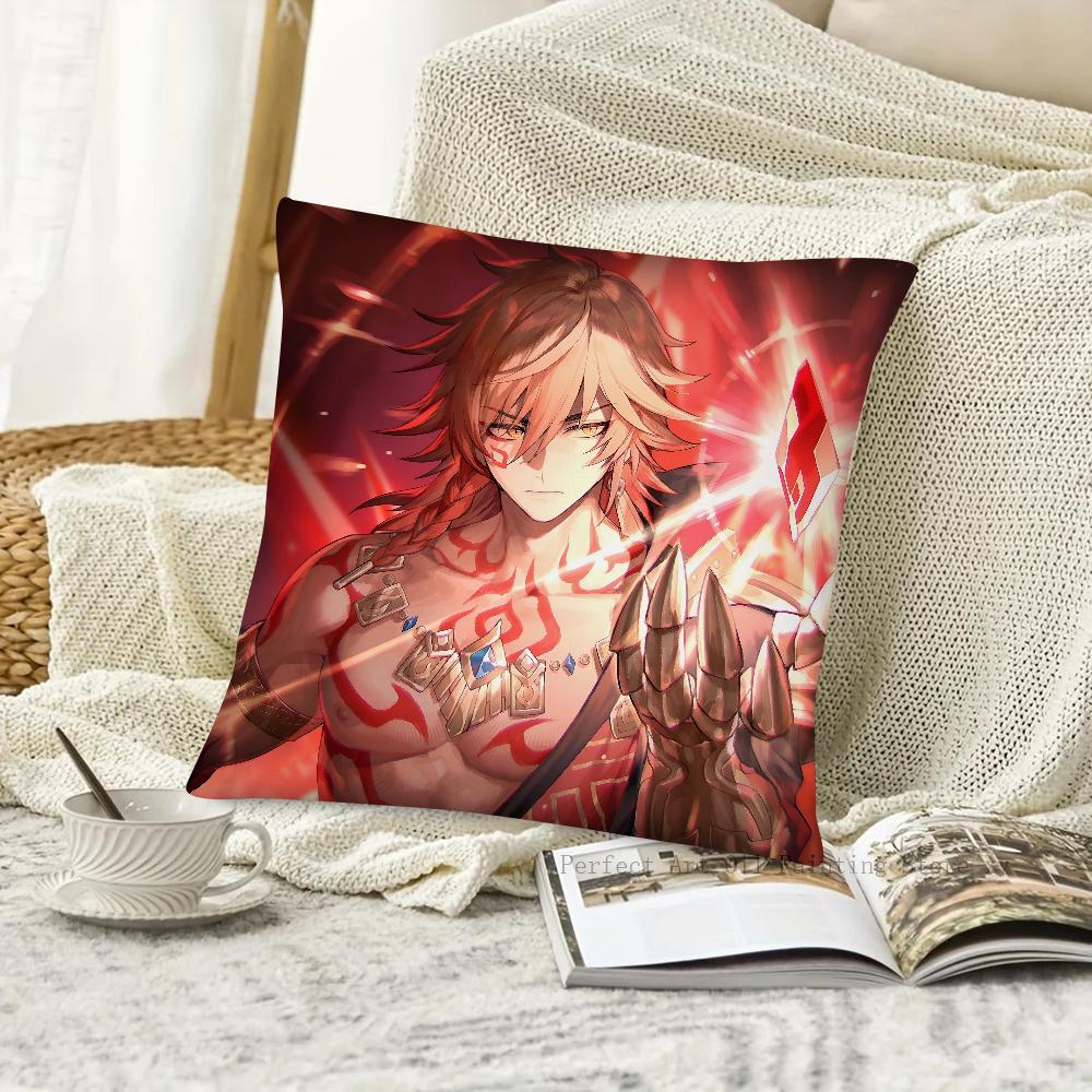 1pc Game Honkai Star Rail Mydei Pillow Case Square Pillow Bedroom Sofa Leisure Comfort Cushion Car Living Room Home Decoration