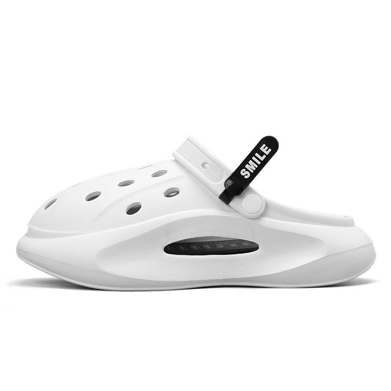 Summer New Couple Hole Shoes Casual Versatile Non-slip Heightening Wear-resistant Sports Wear Can Be Distributed