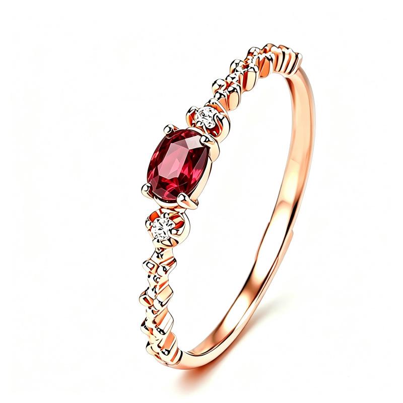 Twelve Zodiac S925 Sterling Silver Adjustable Ring with Colorful Gemstones for Women