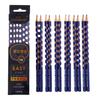 12Pcs Triangle Grip Pencil Set with Ergonomic Finger Holes Students Lead-free Pencil