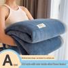 Double-Sided Thick Velvet Shawl Blanket - Winter Coral Fleece Flannel