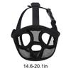 French Bulldog Muzzle with Mouth Opening & Enlarged Eye Holes Allows Panting Drinking & Feeding for French Bulldog Pug Shih Tzu