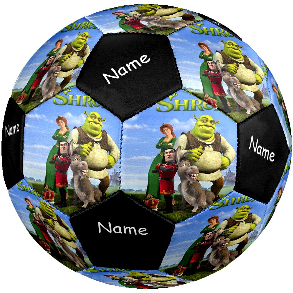 Custom Name Shrek Theme Size 5 Soccer Ball, Suitable for Both Indoor and Outdoor Matches, a Gift Suitable for Everyone.
