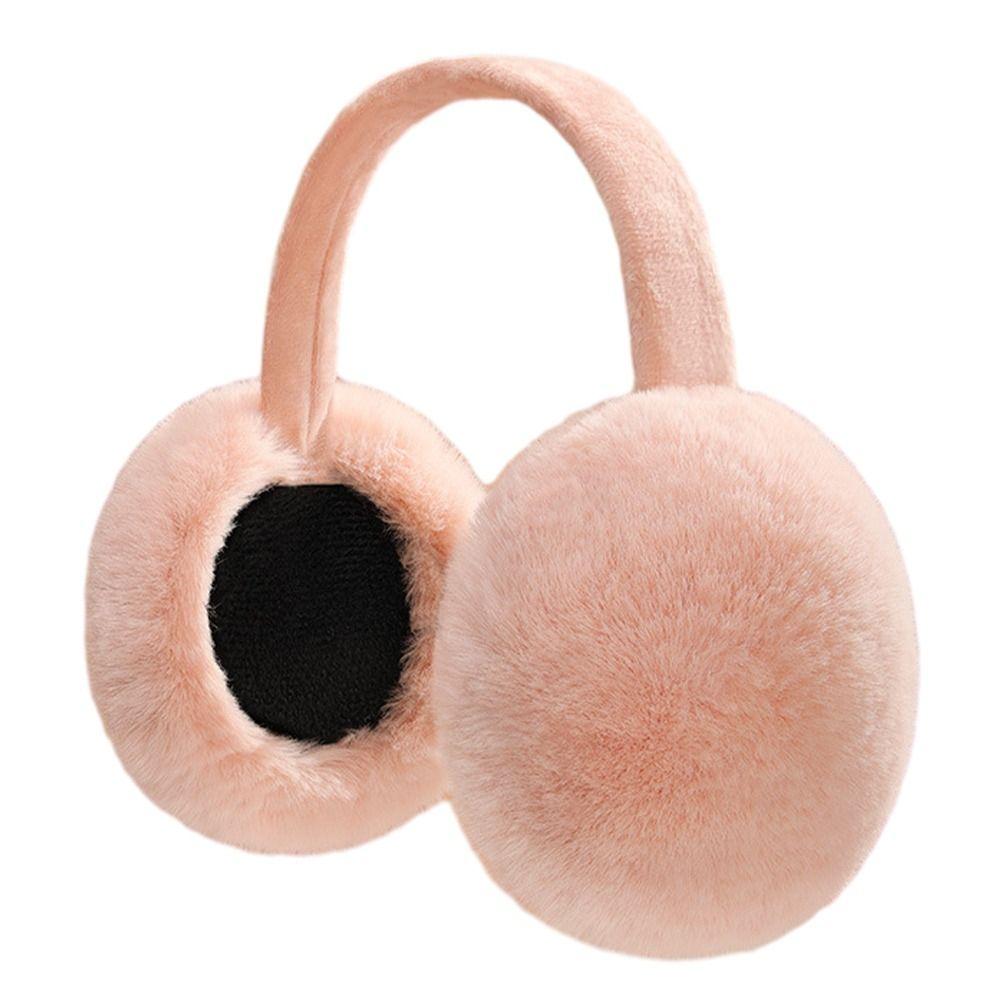Soft Plush Earmuffs For Women, Winter Warm Fluffy Ear Muffs, Faux Fur Ear Warmers, Cute Ear Wraps Covers