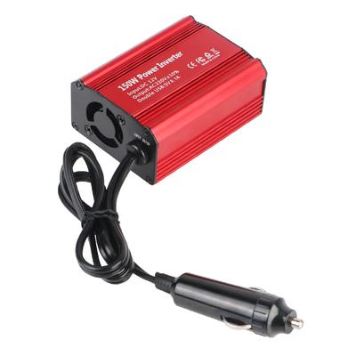 With 2 USB Charging Ports Car Charger Power Adapter 12V To 220V Voltage Converter 300W Peak Power 150W for Car Power Inverter