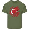 Torn Turkey Flag Turkish Day Football Unisexs Light Cotton Tshirt