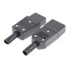 1Pcs Durable Male Female AC Plug Socket C13 C14 10A 250V 3 Pin AC Power Connector Electrical IEC 320 Straight Power Connector
