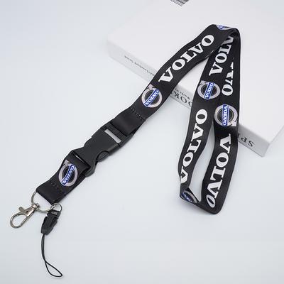 Cordão de Nylon Estilo Emblema Impresso Chaveiro de Carro Presente para Motocicleta Para Volvo S40 S80L S60 S90 XC40 XC60 XC90 V40 V60 V90 Acessório