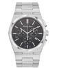 Zeus Chrono Stainless Steel Black Dial Quartz H118CHAN Men's Watch