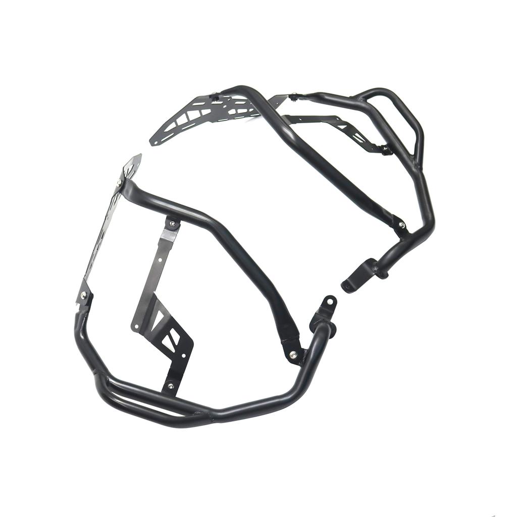 For BMW R1300GS ADV 2025 Carbon Steel Black Motorcycle Engine Upper Guard Bracket Mount Bumper Frame Support Protector Bar