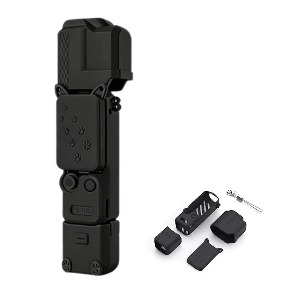 For DJI Osmo Pocket4 Protective Case Body Cover Screen Cover Anti Drop Silicone Special Protective Cover