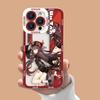 Genshin Impact Yae Xiao Clear Phone Case For OPPO A6X A98 A94 A79 A78 A74 A60 A58 A57 A55 A54 A53 A31 A15 A9 A5 A3 A3X A5X Case
