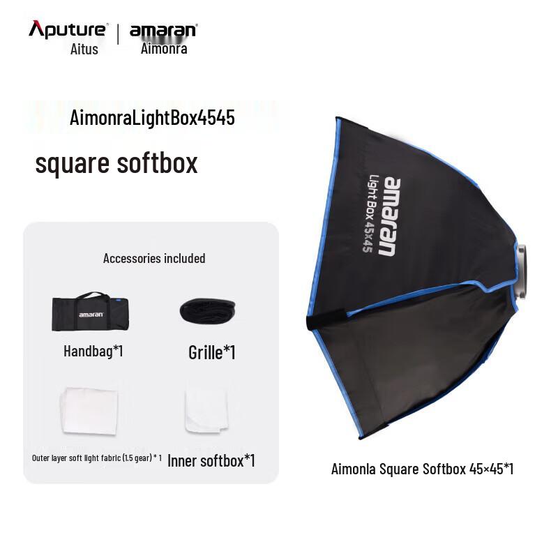 Aputure Quick-Setup Photography Light Modifiers