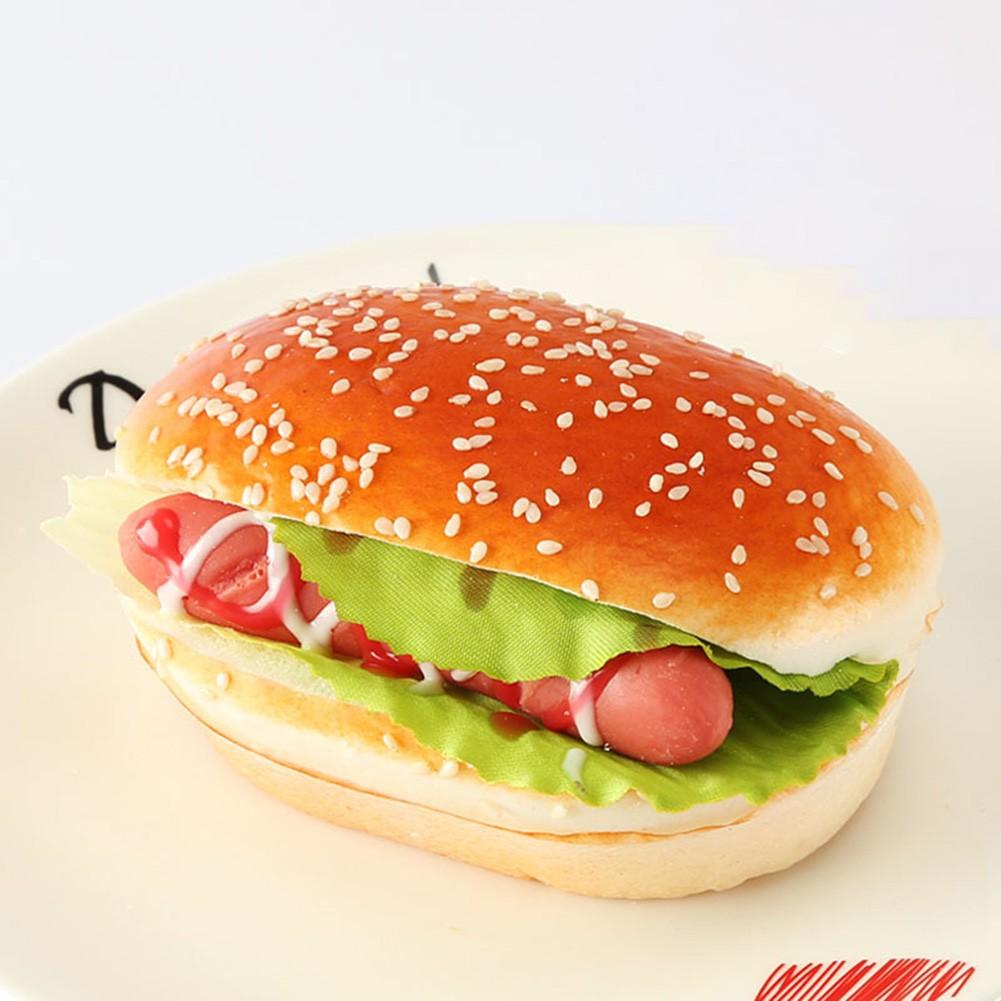 PU Artificial Bread Simulation Food Model Decor Shopwindow Display Photo Props Fake Bread