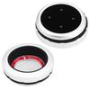Car Multimedia Buttons Decorative Cover Trim for X1 X3 X5 X6 F30 E90 F10 F18 F25 E60 Style2