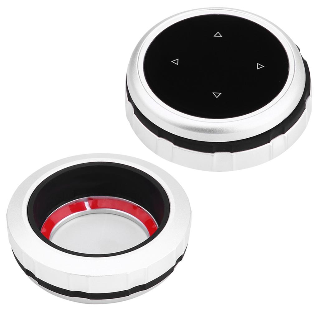 Car Multimedia Buttons Decorative Cover Trim for X1 X3 X5 X6 F30 E90 F10 F18 F25 E60 Style2
