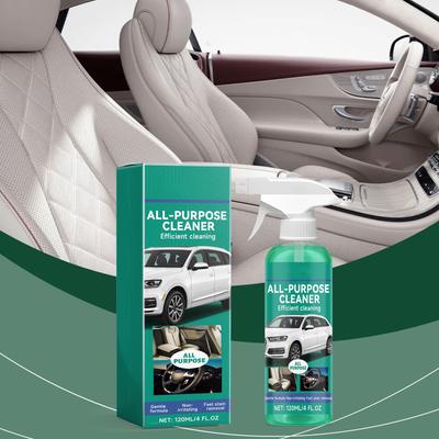 Car Interior Foam Cleaner Wash Seat Leather Water-free Wash Stain Remover Refurbishment Cleaner 120ml