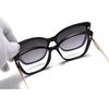 Magnet Clip Sunglasses Optical Glasses Frame Women Fashion Cat Eye 2 In 1 Sun Glasses Woman TR90 Spectacle