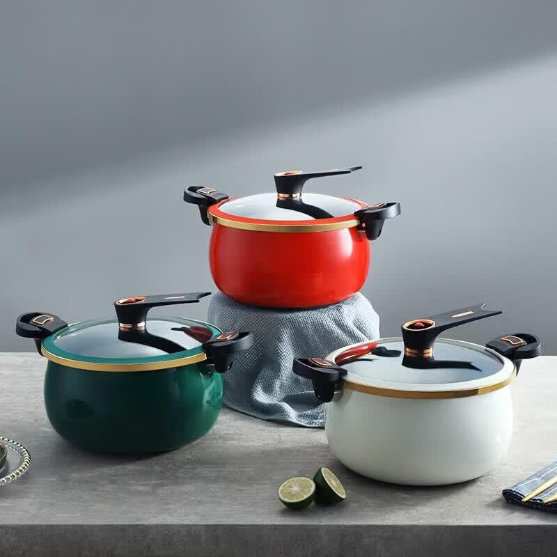 EMUND Enamel Micro-Pressure Pot