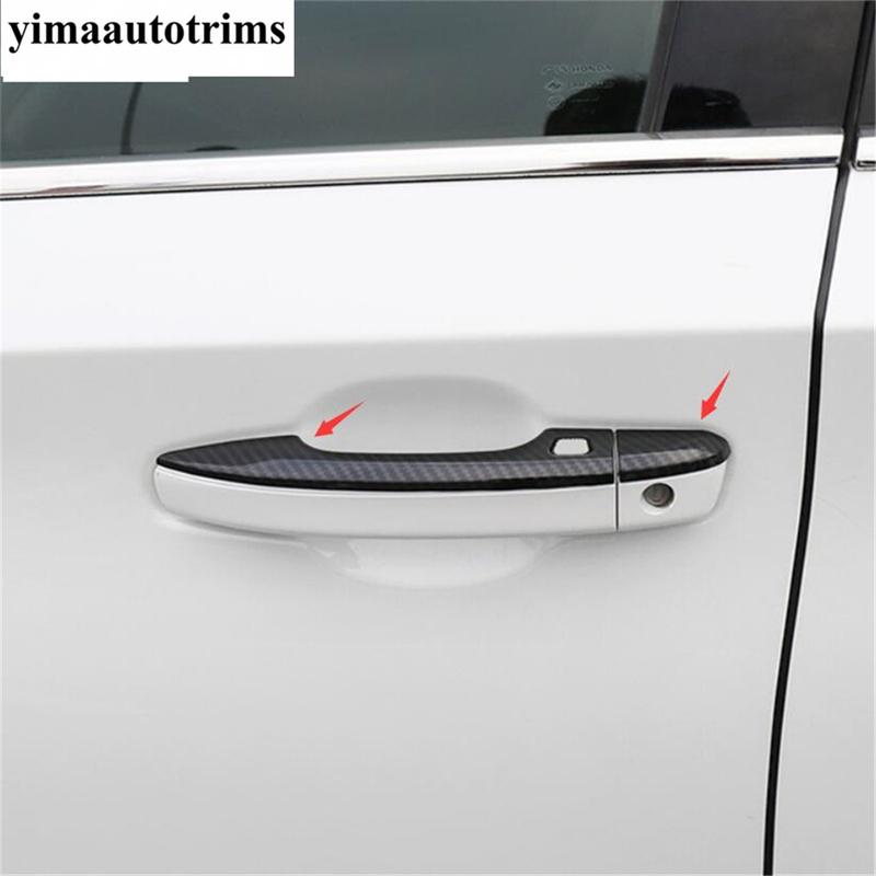 Car Outside Door Handle Decoration Cover Trim Fit For Honda Accord 10th 2018 -  ABS Chrome / Carbon Fiber Look Accessories