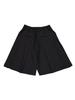 Sukkoleuseji Bermuda Shorts Resembling A Folded Page (Black)