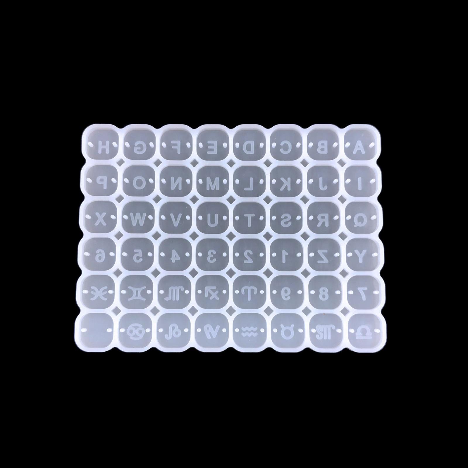 

Серьги в форме буквы в форме сердца, форма из смолы, созвездие, бабочка, число, ювелирные изделия, браслет, ожерелье, кулон, форма из эпоксидной смолы 4