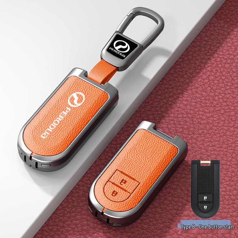 Universal Car Key Case: Fits PERODUA & Toyota Remotes, Key Shell Protection for Men & Women