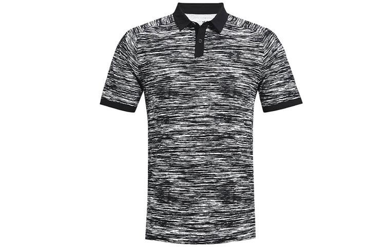 Under Armour Polo Shirts Men s Gray Polo Collar Moderate Straight Fit 1361805-100 XL