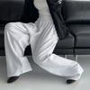 New Arrivals Open Run Women Retro Lettering Maxi Wide Pants