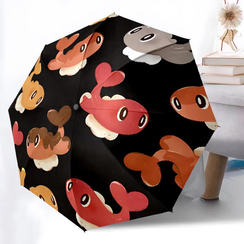 

1pc Whale Seashell Automatic Open/Close Umbrella - Compact Travel Umbrella, Gift for Birthdayyy251208182