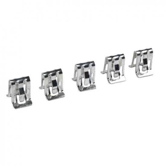 25Pcs Metal Fastener Clips 1/2 X 5/8 Car Retainer Moulding Trim Accessories