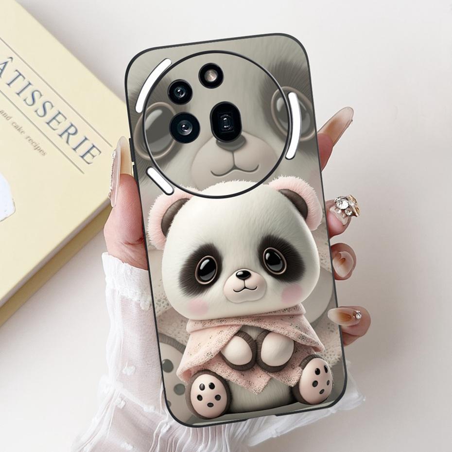 Fashion Design Phone Case For Nothing Phone (3a) Pro Phone3a Black Silicone Soft Cover For NothingPhone 3a 3 a Pro Cases Bumper