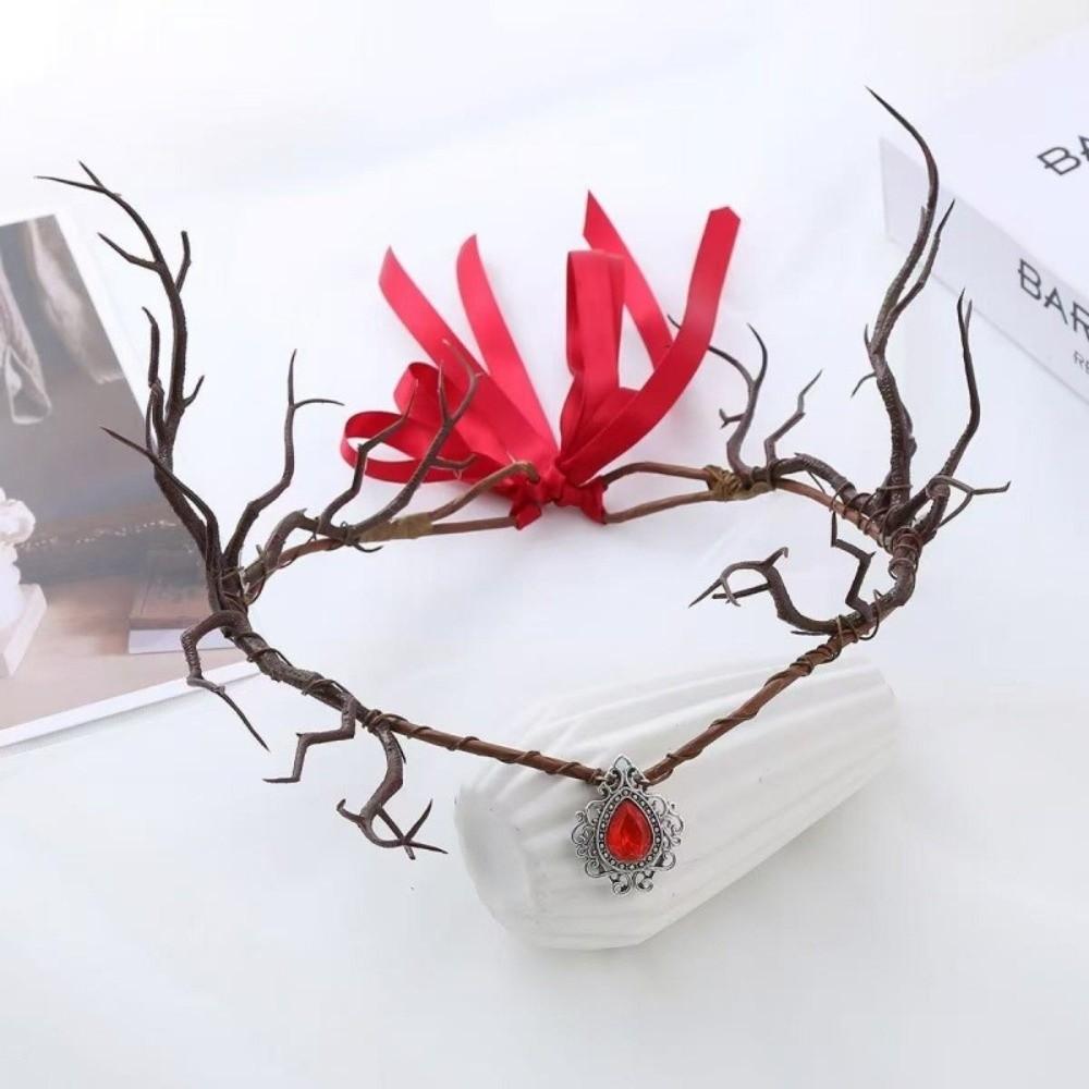 Fantasy Elven Crown Diadem Fairy Headpiece Photoshoot Elf Tiara Gothic Style