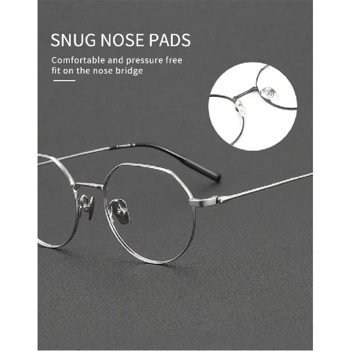 High-end Titanium Eyeglasses Frames Men Optical Eyewear Frame for Women Spectacle Anti-blue Light Eyewear High Quality Glasses