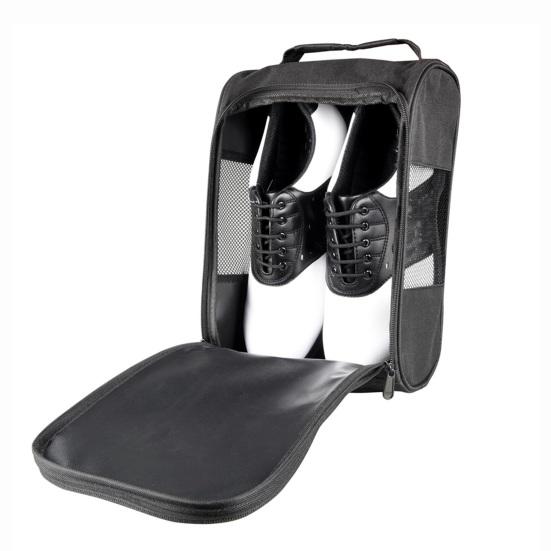 Golf Shoe Bag with Handle Zipper Closure Large Capacity Waterproof Sports Shoe Carrier Bag Golf Shoe Container