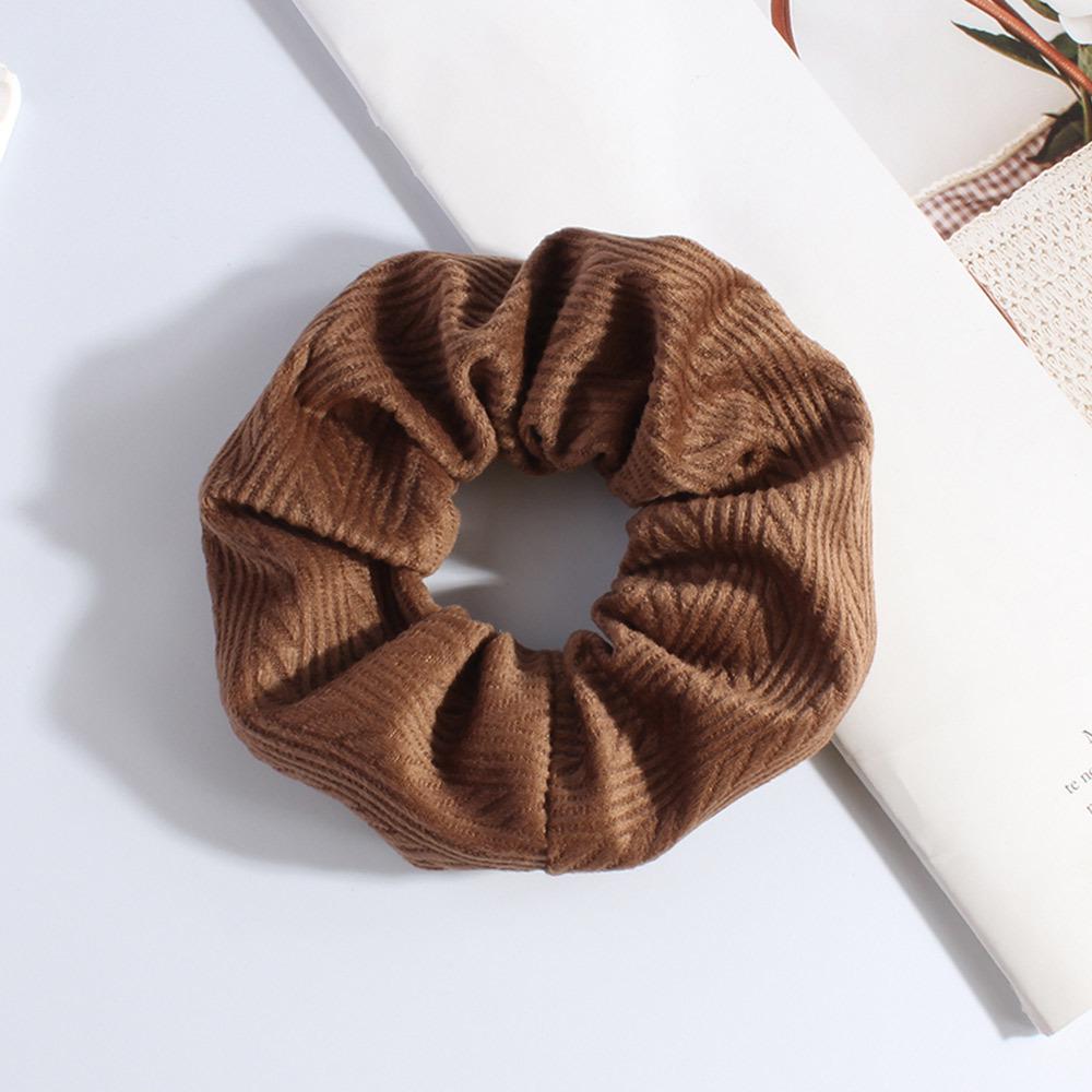 Vintage High-Elastic Korean Hairband and Scrunchie Set
