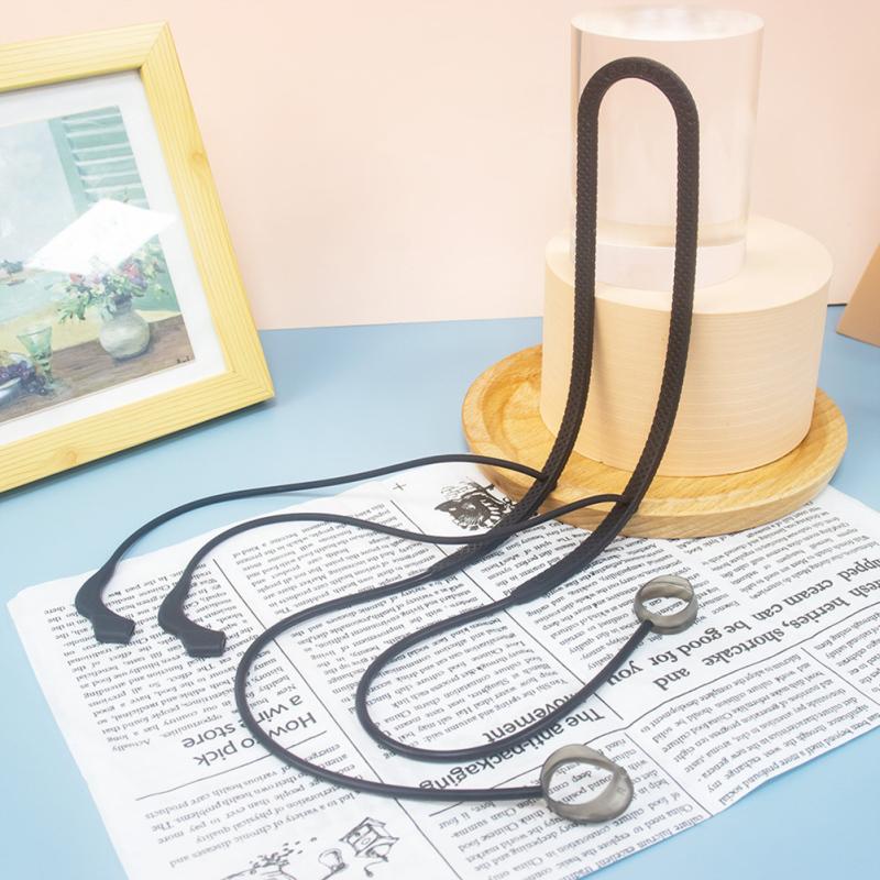 Weiches Silikon-Anti-Verlust-Gurt-Headset, hängendes Halsseil-Lanyard, kompatibel mit Samsung Galaxy Buds