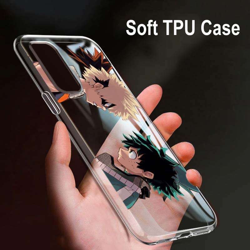 Boku My Hero Academia Für OPPO Reno7 SE 6 5 Z F 4G 5G Find X2 X3 Neo Lite Pro Plus Transparent Weiche Handyhülle Coque