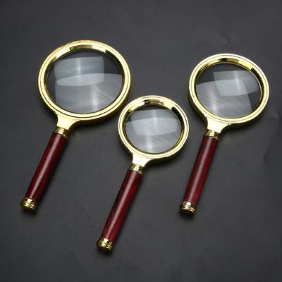 10X Foldable Handheld Magnifier Mini Pocket Microscope Reading Magnifying Glass Lens Jewelry Loupe 80mm 70mm 60mm