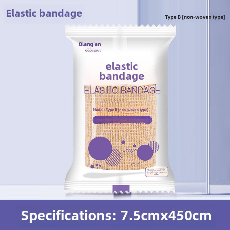 Breathable Self-Adhesive Elastic Sports Bandage - High Elastic, Disposable Dressing