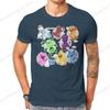 Smiling Critters Horror Game Funny Tshirt Graphic Unisex Tops Vintage Fashion Summer Cotton Short Sleeve Harajuku T Shirt