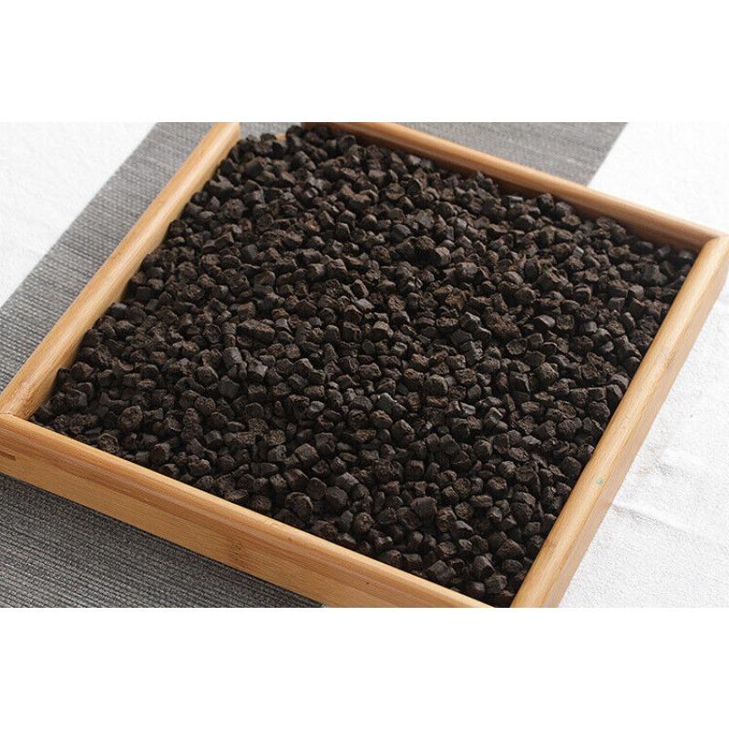 500g Yunnan Pu'er Ripe Tea 09 Menghai Nuoxiang Tea Fossil New C1 Crushed Silver