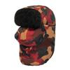 Women's Winter Velvet Balaclava Hat - Windproof Ear Protection for Cycling